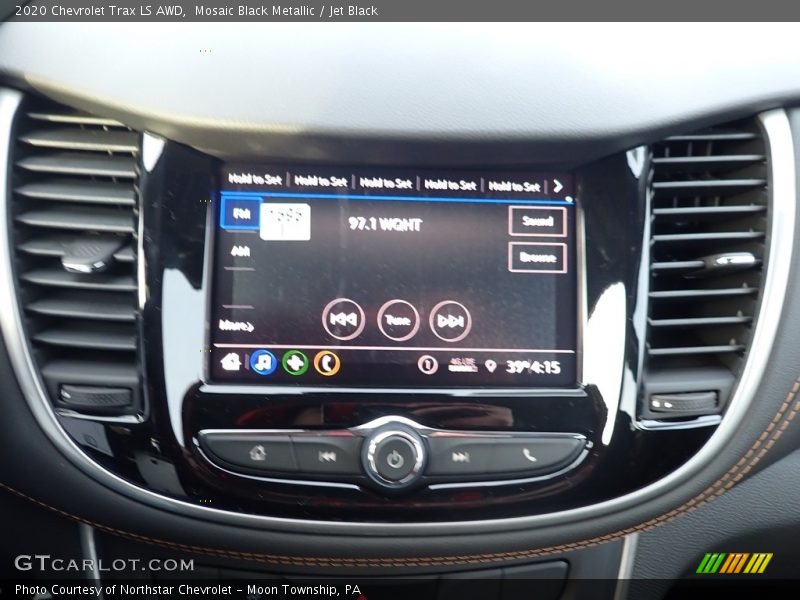Mosaic Black Metallic / Jet Black 2020 Chevrolet Trax LS AWD