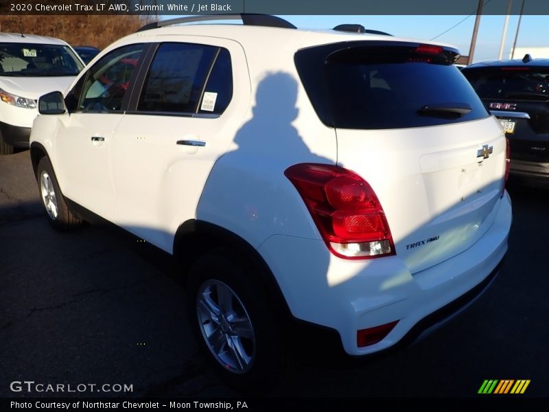 Summit White / Jet Black 2020 Chevrolet Trax LT AWD