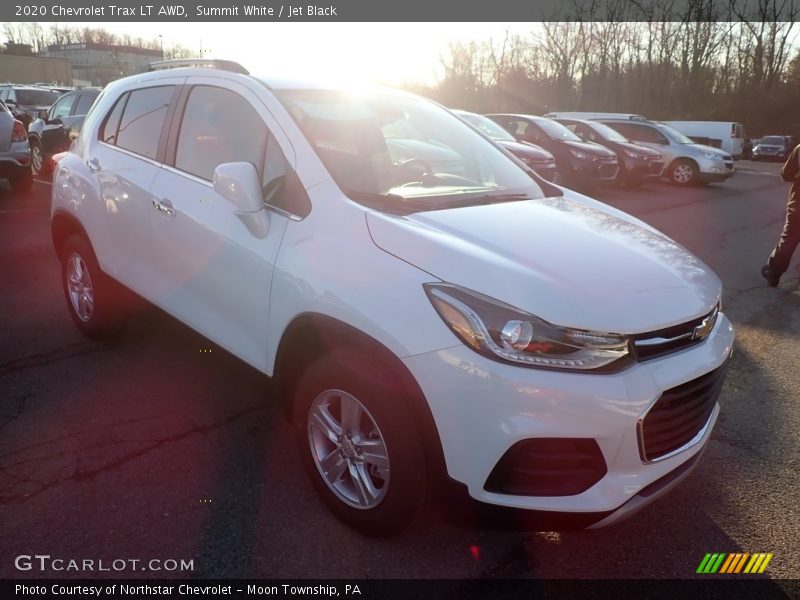 Summit White / Jet Black 2020 Chevrolet Trax LT AWD