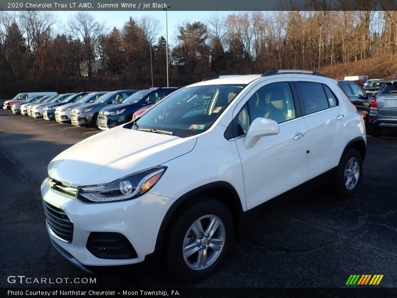 Summit White / Jet Black 2020 Chevrolet Trax LT AWD