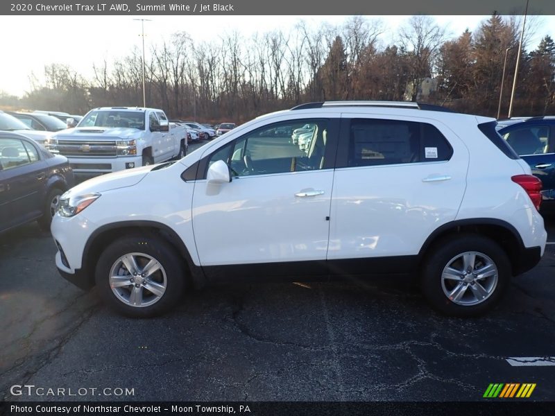 Summit White / Jet Black 2020 Chevrolet Trax LT AWD