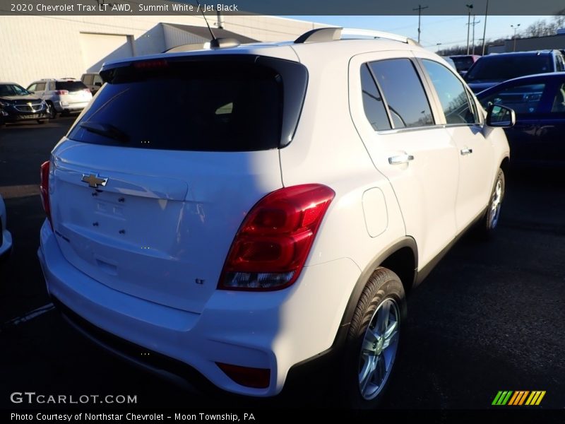 Summit White / Jet Black 2020 Chevrolet Trax LT AWD