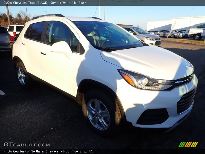 Summit White / Jet Black 2020 Chevrolet Trax LT AWD