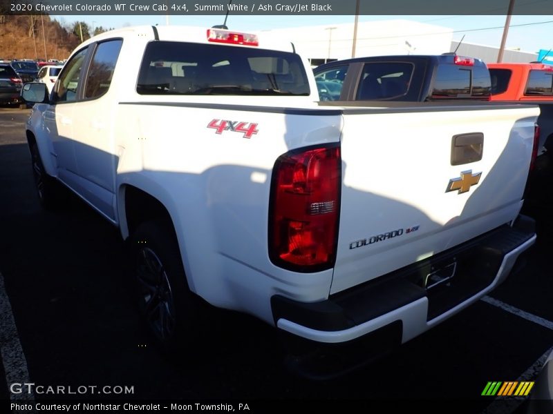 Summit White / Ash Gray/Jet Black 2020 Chevrolet Colorado WT Crew Cab 4x4