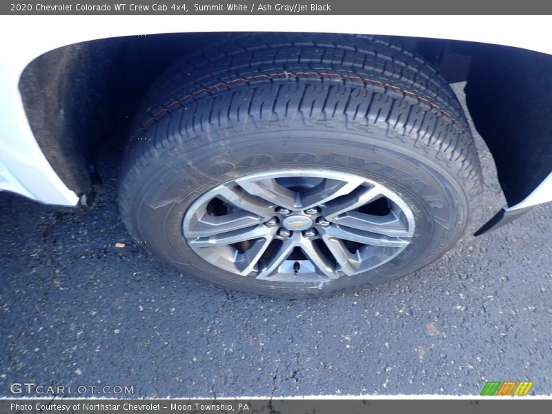 Summit White / Ash Gray/Jet Black 2020 Chevrolet Colorado WT Crew Cab 4x4