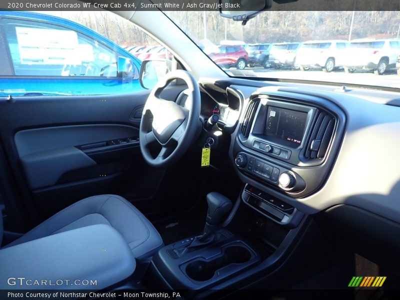 Summit White / Ash Gray/Jet Black 2020 Chevrolet Colorado WT Crew Cab 4x4