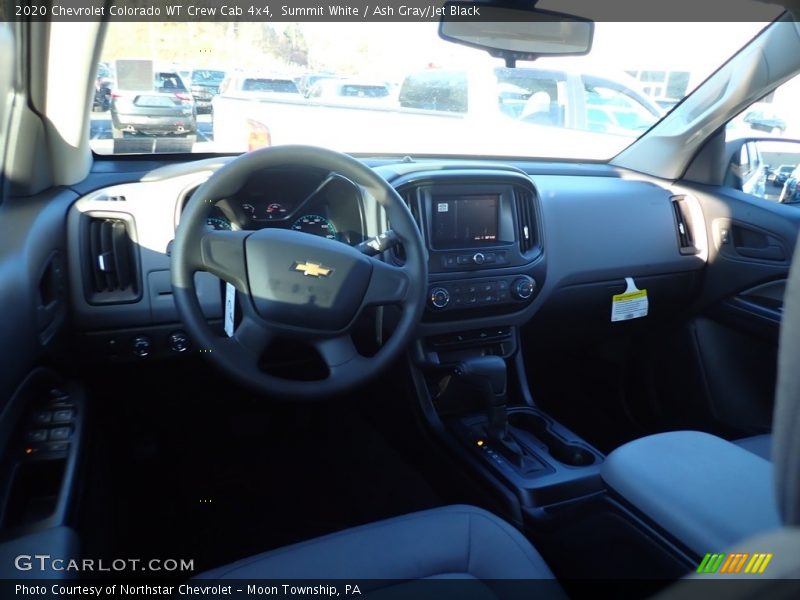 Summit White / Ash Gray/Jet Black 2020 Chevrolet Colorado WT Crew Cab 4x4