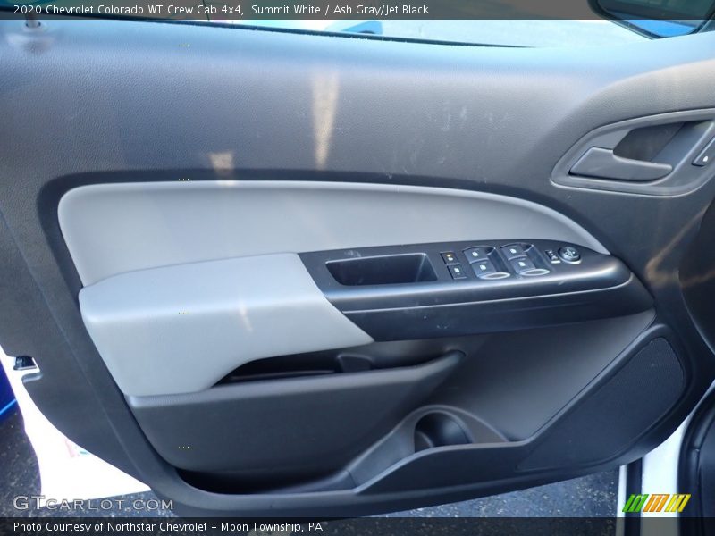 Summit White / Ash Gray/Jet Black 2020 Chevrolet Colorado WT Crew Cab 4x4