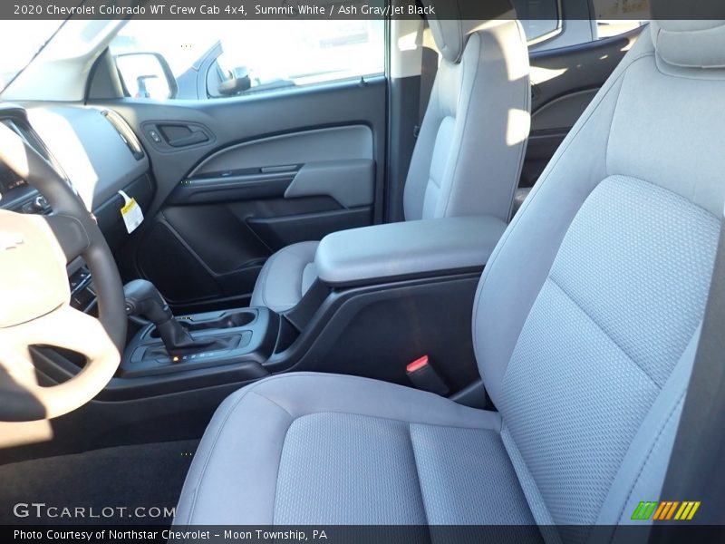 Summit White / Ash Gray/Jet Black 2020 Chevrolet Colorado WT Crew Cab 4x4