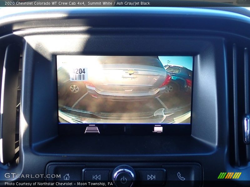 Summit White / Ash Gray/Jet Black 2020 Chevrolet Colorado WT Crew Cab 4x4