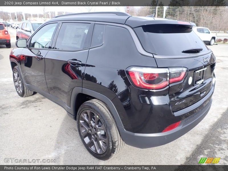 Diamond Black Crystal Pearl / Black 2020 Jeep Compass Limted 4x4