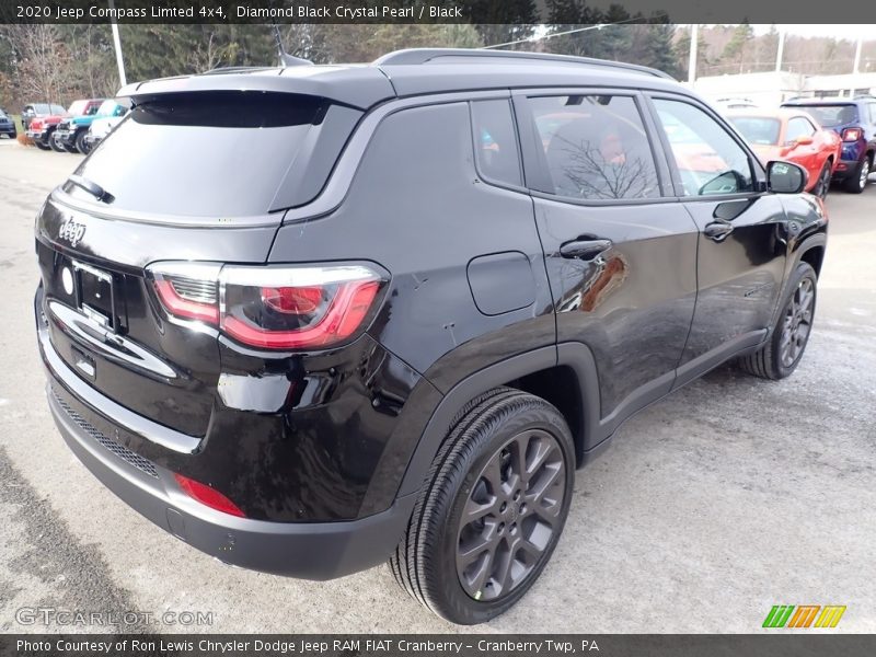Diamond Black Crystal Pearl / Black 2020 Jeep Compass Limted 4x4