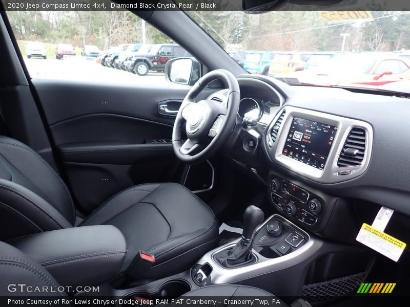 Diamond Black Crystal Pearl / Black 2020 Jeep Compass Limted 4x4
