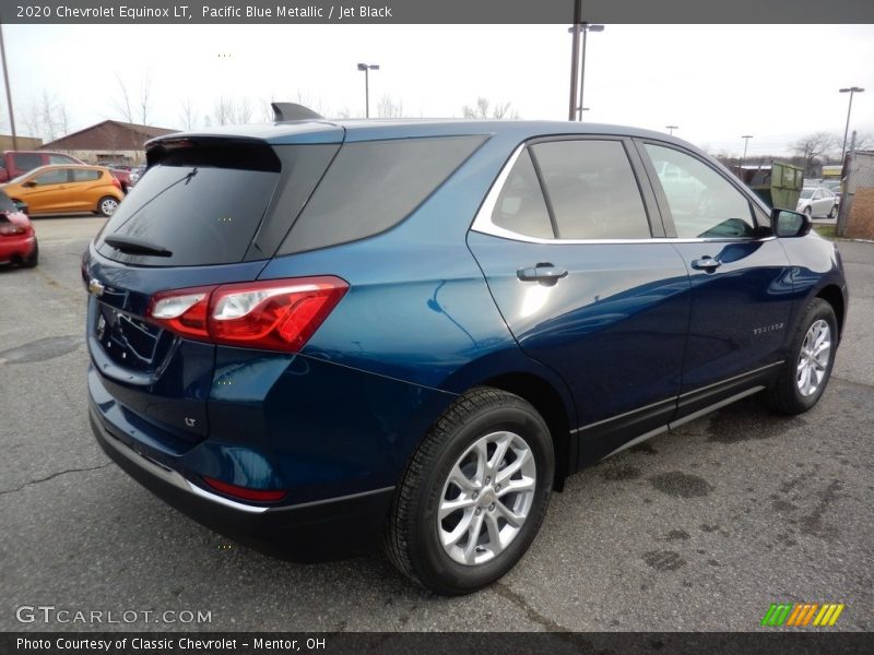 Pacific Blue Metallic / Jet Black 2020 Chevrolet Equinox LT