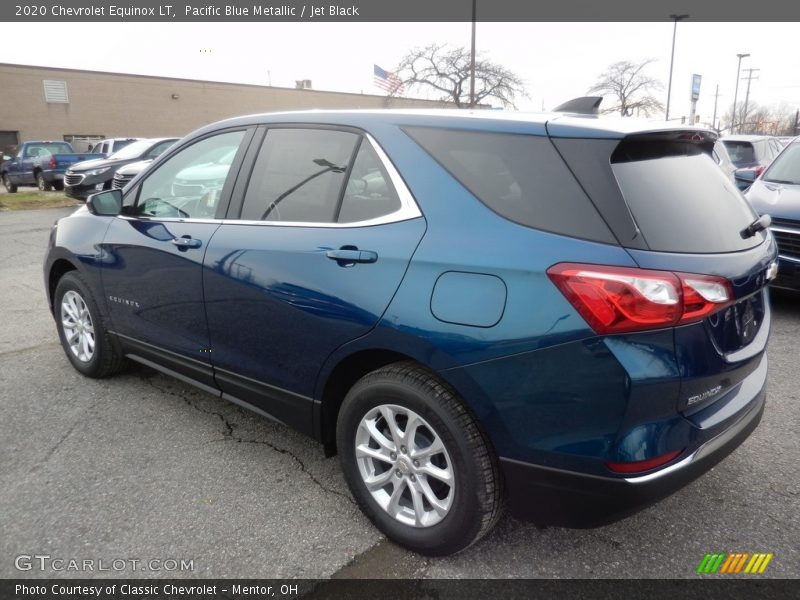 Pacific Blue Metallic / Jet Black 2020 Chevrolet Equinox LT