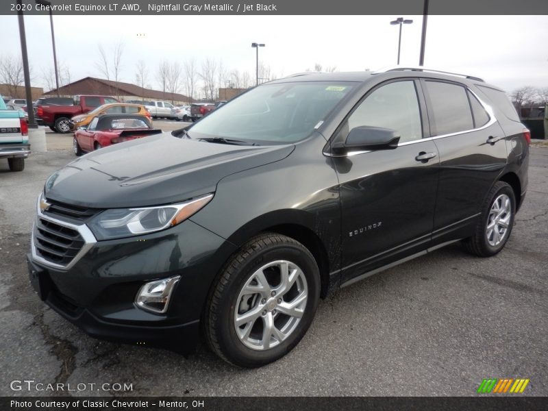 Nightfall Gray Metallic / Jet Black 2020 Chevrolet Equinox LT AWD