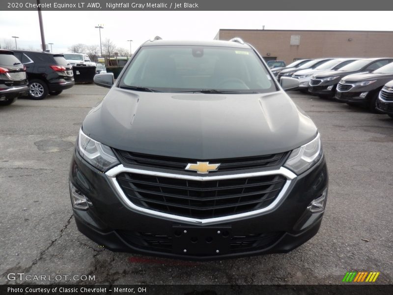 Nightfall Gray Metallic / Jet Black 2020 Chevrolet Equinox LT AWD