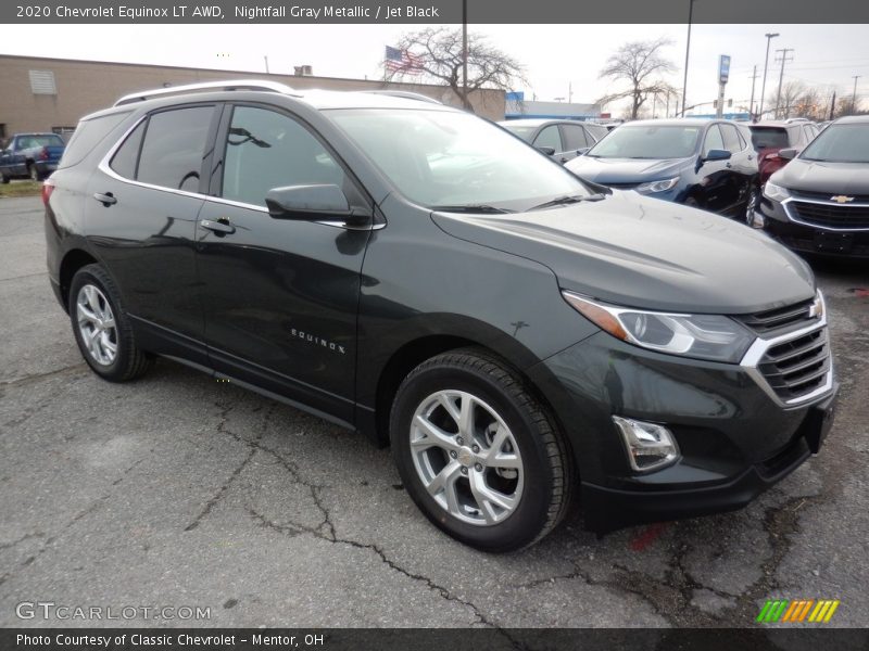 Nightfall Gray Metallic / Jet Black 2020 Chevrolet Equinox LT AWD