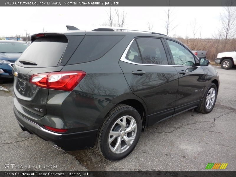 Nightfall Gray Metallic / Jet Black 2020 Chevrolet Equinox LT AWD