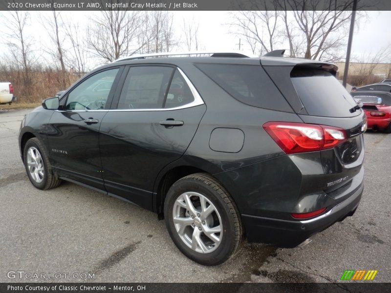 Nightfall Gray Metallic / Jet Black 2020 Chevrolet Equinox LT AWD