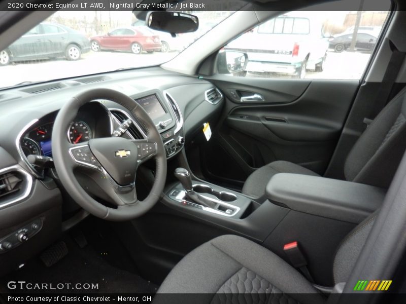Nightfall Gray Metallic / Jet Black 2020 Chevrolet Equinox LT AWD