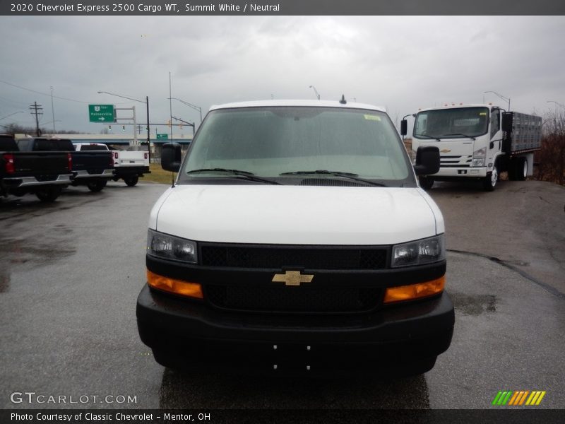 Summit White / Neutral 2020 Chevrolet Express 2500 Cargo WT