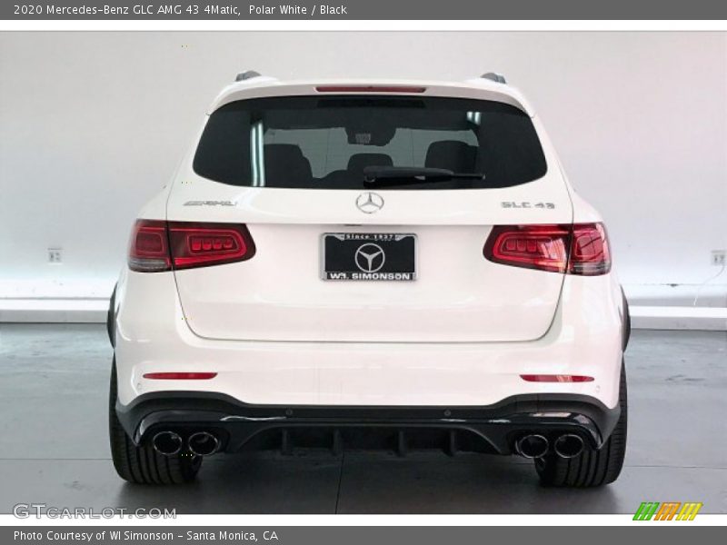 Polar White / Black 2020 Mercedes-Benz GLC AMG 43 4Matic