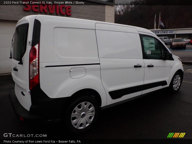 Frozen White / Ebony 2020 Ford Transit Connect XL Van