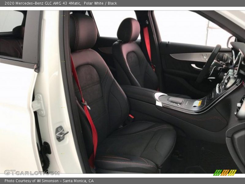Polar White / Black 2020 Mercedes-Benz GLC AMG 43 4Matic