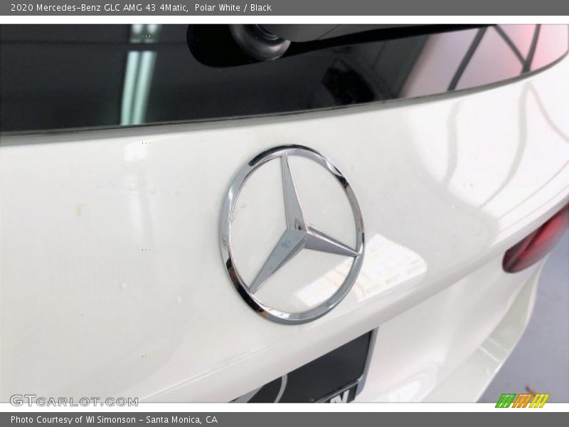 Polar White / Black 2020 Mercedes-Benz GLC AMG 43 4Matic