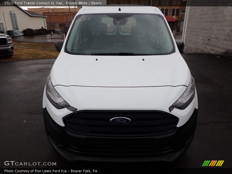 Frozen White / Ebony 2020 Ford Transit Connect XL Van