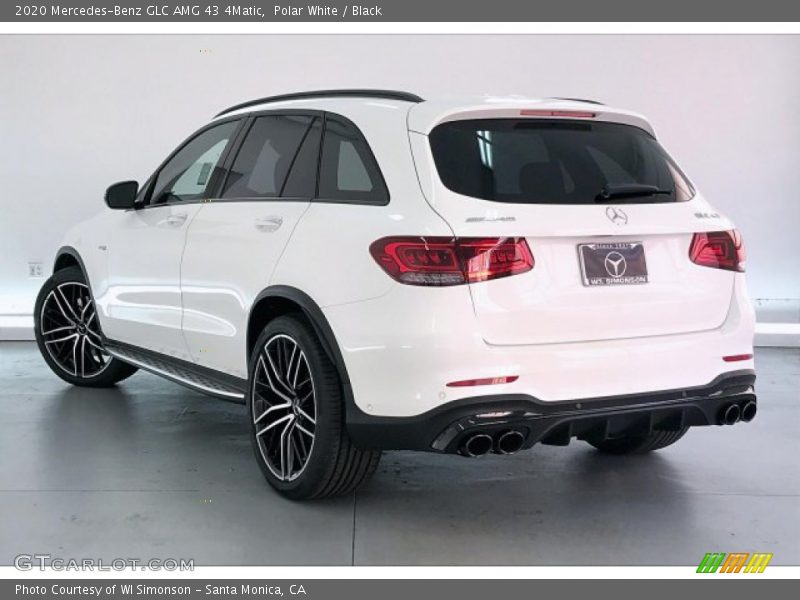 Polar White / Black 2020 Mercedes-Benz GLC AMG 43 4Matic