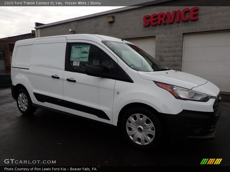 Frozen White / Ebony 2020 Ford Transit Connect XL Van