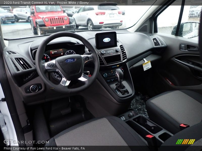 Frozen White / Ebony 2020 Ford Transit Connect XL Van