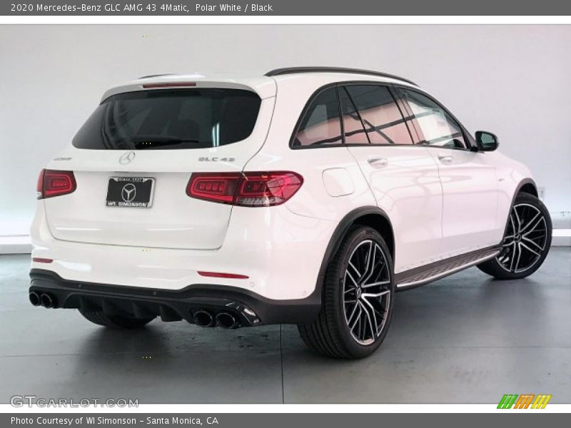 Polar White / Black 2020 Mercedes-Benz GLC AMG 43 4Matic