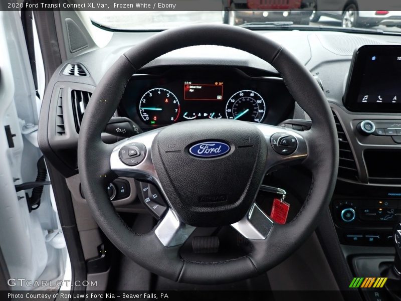 Frozen White / Ebony 2020 Ford Transit Connect XL Van