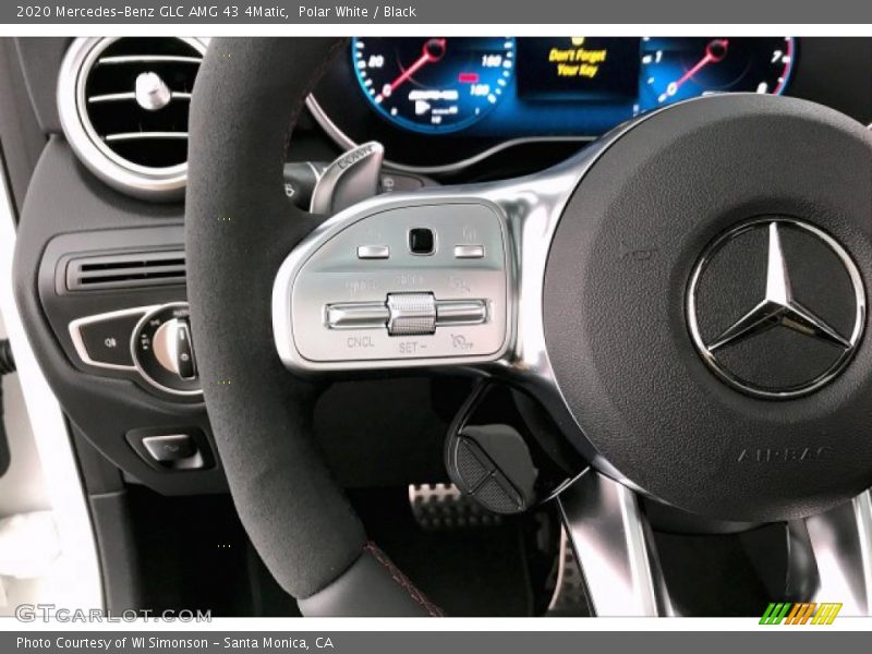 Polar White / Black 2020 Mercedes-Benz GLC AMG 43 4Matic