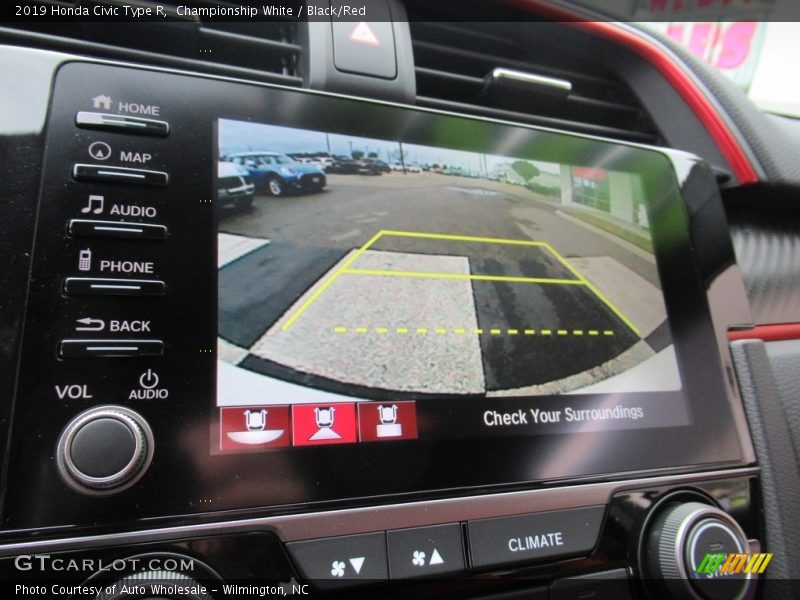 Championship White / Black/Red 2019 Honda Civic Type R