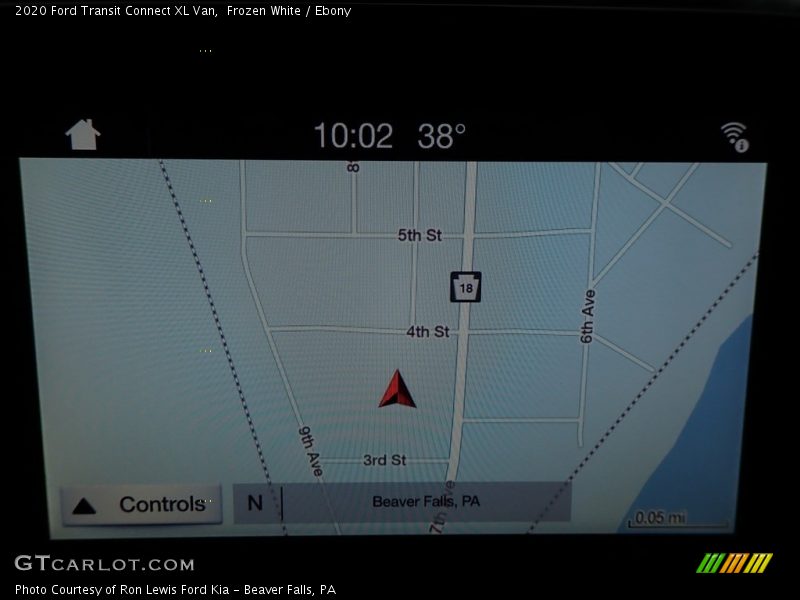 Frozen White / Ebony 2020 Ford Transit Connect XL Van