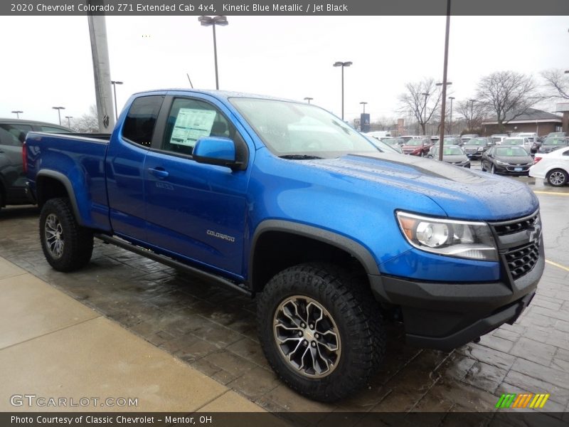  2020 Colorado Z71 Extended Cab 4x4 Kinetic Blue Metallic