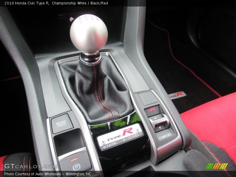  2019 Civic Type R 6 Speed Manual Shifter