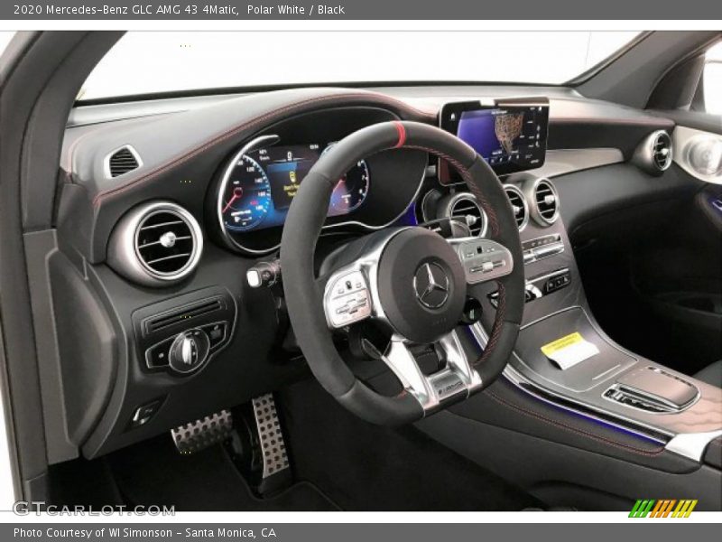 Polar White / Black 2020 Mercedes-Benz GLC AMG 43 4Matic