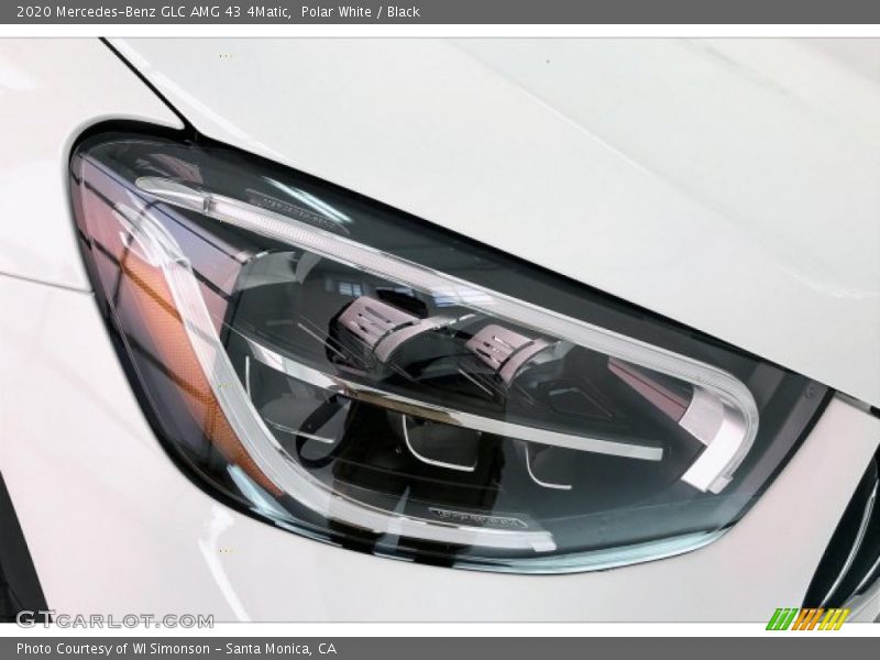 Polar White / Black 2020 Mercedes-Benz GLC AMG 43 4Matic