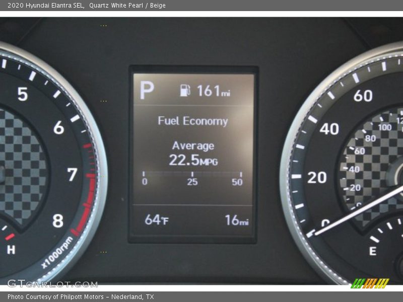 Quartz White Pearl / Beige 2020 Hyundai Elantra SEL