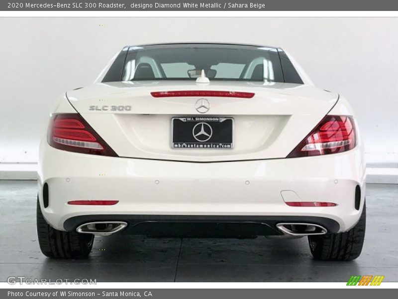 designo Diamond White Metallic / Sahara Beige 2020 Mercedes-Benz SLC 300 Roadster