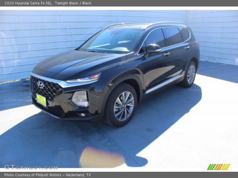 Twilight Black / Black 2020 Hyundai Santa Fe SEL