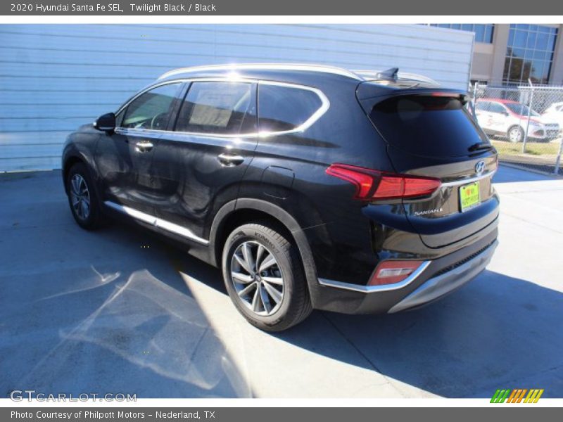 Twilight Black / Black 2020 Hyundai Santa Fe SEL