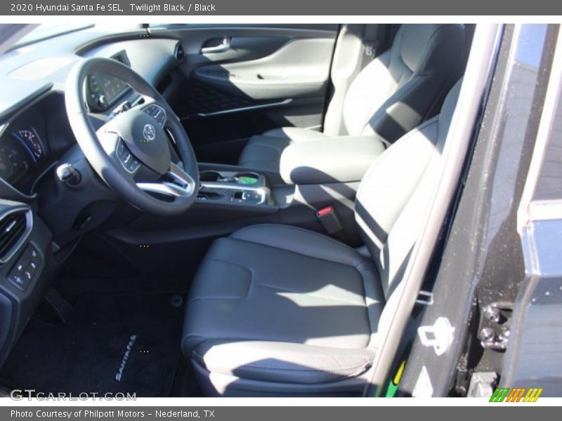 Twilight Black / Black 2020 Hyundai Santa Fe SEL