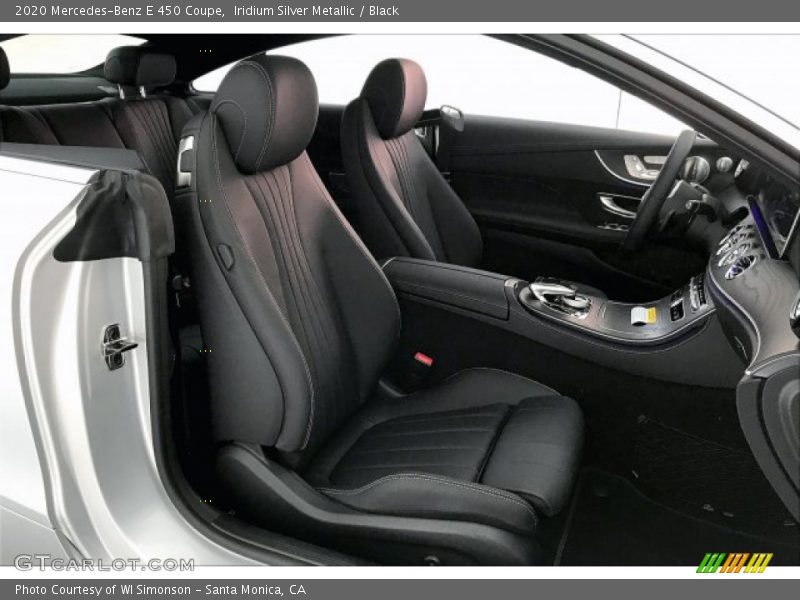 Iridium Silver Metallic / Black 2020 Mercedes-Benz E 450 Coupe