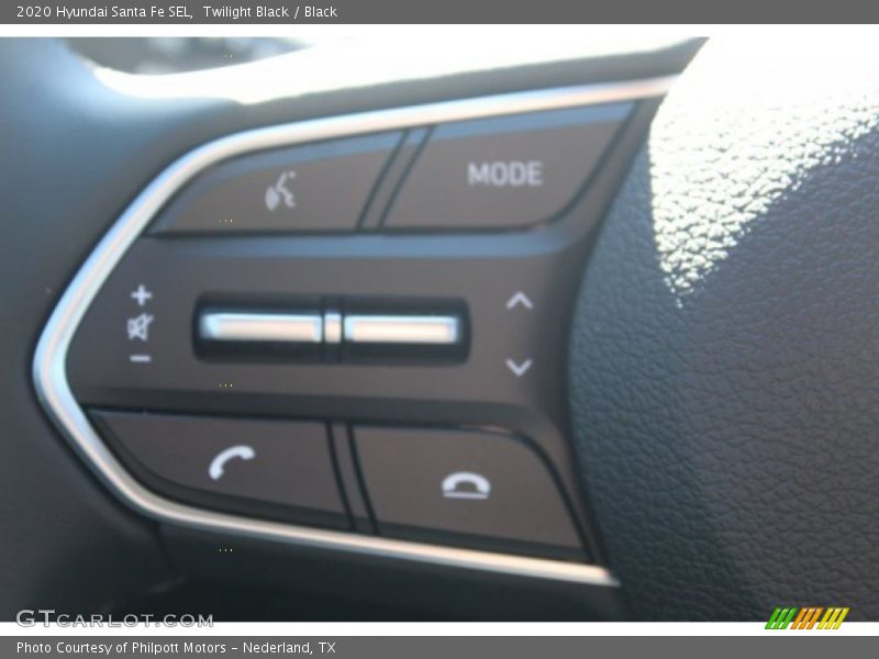 Twilight Black / Black 2020 Hyundai Santa Fe SEL